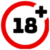 18+ logo – age restriction